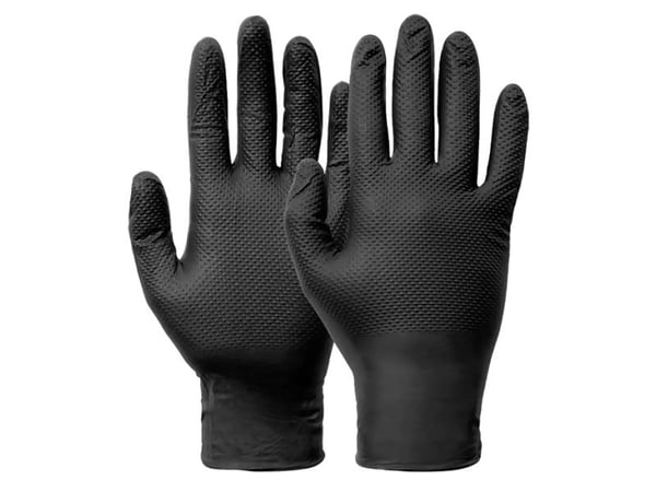 NØRSE Diamond Black nitrilhandskar str. 9