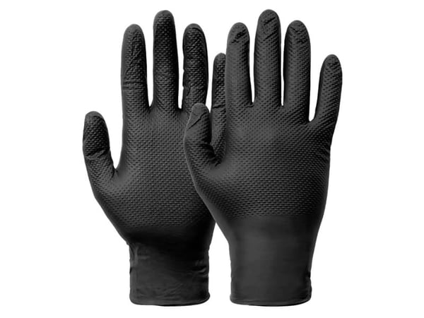 NORSSE Diamond Black nitrilhansker str. 8