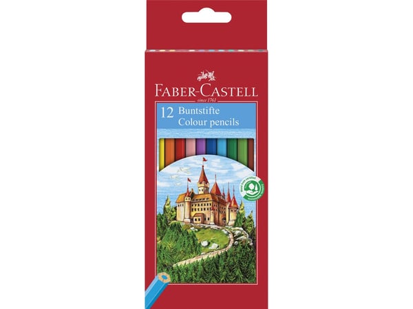Faber-Castell 120112, Monivärinen, 12 kpl