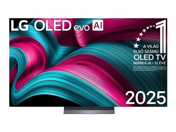 LG OLED evo AI OLED65C51LA, 165,1 cm (65"), 3840 x 2160 pikseliä, OLED evo, Älytelevisio, Wi-Fi, musta
