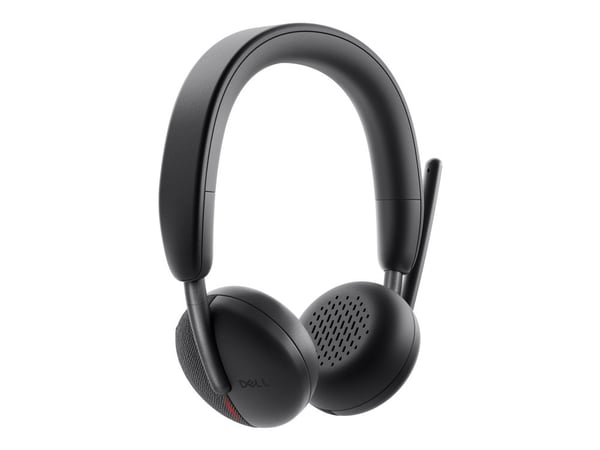 Dell Wireless Headset WL3024 - Hodesett - on-ear - Bluetooth - trådløs - Certified for Microsoft Teams, Zoom Certified