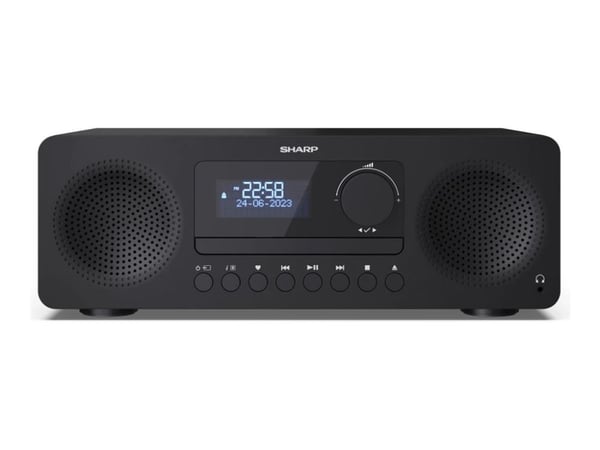Sharp XL-B720D DAB+/BT hifijärjestelmä musta