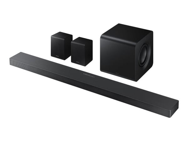 Samsung HW-QS750F - Q Series - Lydplankesystem - 5.1.2-kanal - trådløs - Bluetooth, Wi-Fi - titansvart