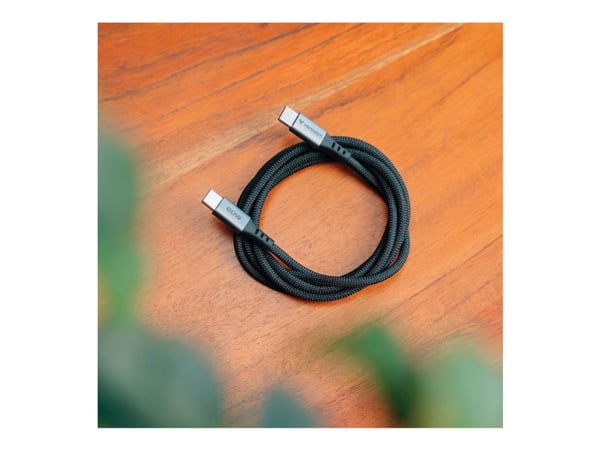 Verbatim - USB-kabel - USB-C (hann) til USB-C (hann) - 1.2 m - støtte for Power Delivery 3.0, lade og synkronisere, up to 480 Mbps, USB-C Power Del...