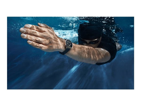 Xiaomi Watch S4 - 41 mm - smartklokke med stropp - fluororubber - håndleddstørrelse: 120-190 mm - display 1.32" - Bluetooth, NFC - 32 g - svart