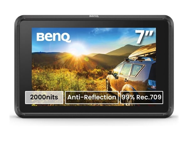 BenQ PVS7 - Hodemontert display - farge - på kamera - 7" - Høyoppløsning