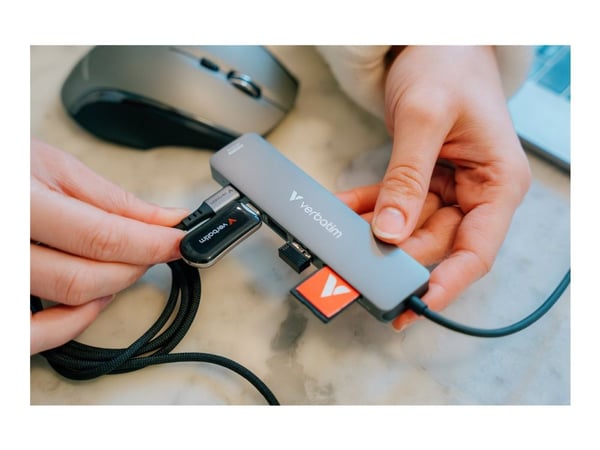 Verbatim - USB-kabel - USB-C (hann) til USB-C (hann) - 1.2 m - støtte for Power Delivery 3.0, lade og synkronisere, up to 480 Mbps, USB-C Power Del...