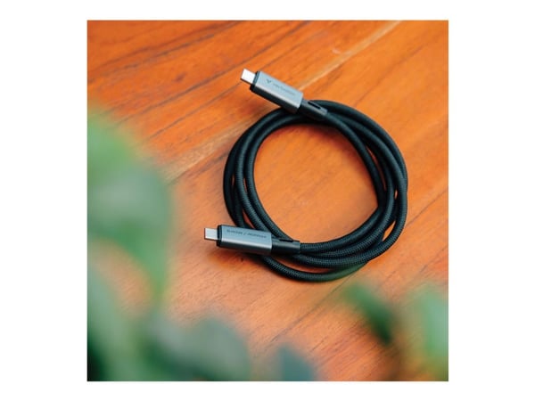 Verbatim 31847 USB4 Gen 2x2 1,2 m USB C -kaapeli Musta