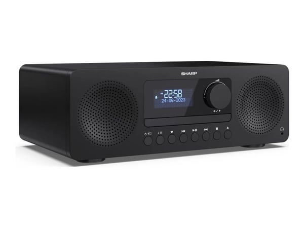 Sharp XL-B720D DAB+/BT hifijärjestelmä musta