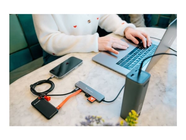 Verbatim - USB-kabel - USB-C (hann) til USB-C (hann) - 1.2 m - støtte for Power Delivery 3.0, lade og synkronisere, up to 480 Mbps, USB-C Power Del...