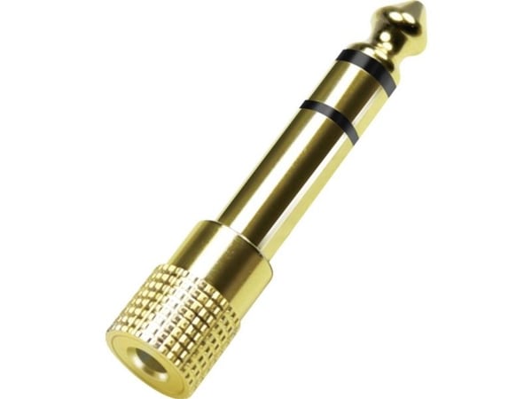 LogiLink CA1213 - 6,35 mm stereo jack plugg til 3,5