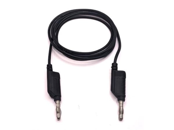 Mueller Electric BU-2020SR-A-24-0 Testkabel Banankontakt 4 mm Banankontakt 4 mm 60,96 cm Svart 1 st