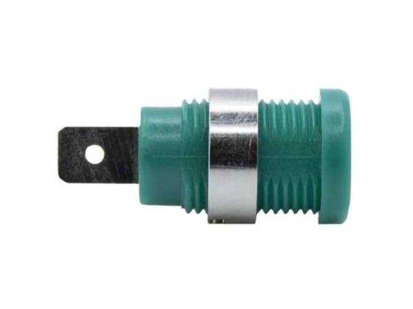 Mueller Electric BU-31610-5 bananplugg (hunn) sokkel stiftdiameter 6,4 mm grønn 1 stk