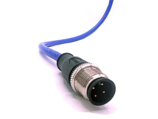 Mueller Electric C4A81M005 Anturi/toimilaiteliitin M12-liitin, suora 5 m Navanumero (RJ): 4 1 kpl 1 kpl