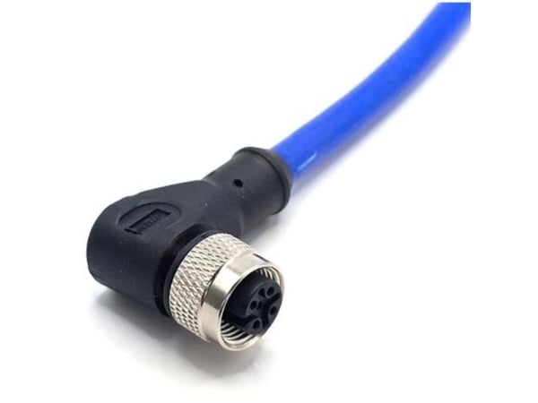 Mueller Electric C5D82M005 Anturi/toimilaitteen liitin M12 Liitäntä, kulmaliitäntä 5 m Navanumero (RJ): 5 1 kpl
