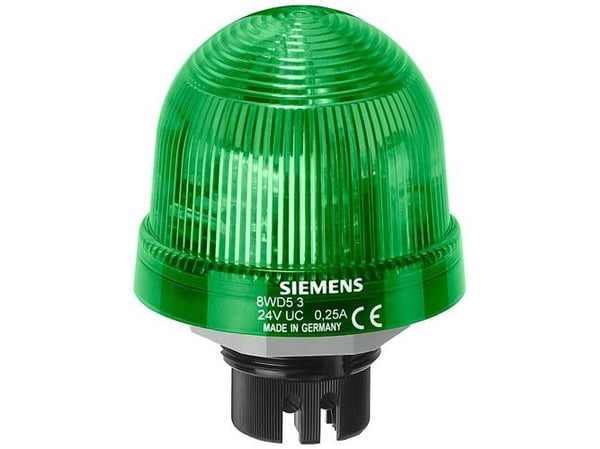 Siemens 8WD5320-5BC 8WD53205BC Merkkivalo (Ø x K) 70 mm x 66 mm Vihreä 1 kpl