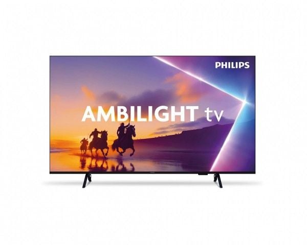 Philips 55PUS8400 - 55" Diagonalklasse LED-bakgrunnsbelyst LCD TV - QLED - Smart TV - TITAN OS - 4K UHD (2160p) 3840 x 2160 - HDR - svart