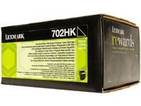 Lexmark 702HK R, 4000 sivua, Musta, 1 kpl