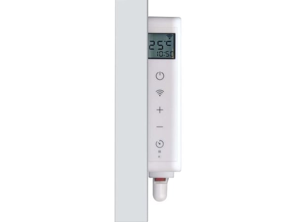 Nedis - Varmer - frittstående, veggmontert - 0.7 kW - hvit
