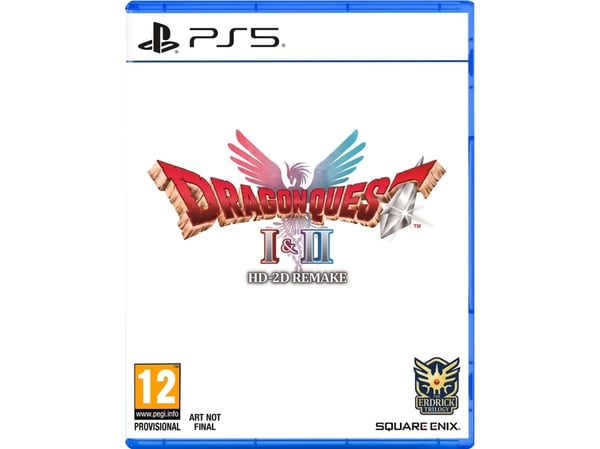 Square Enix Dragon Quest I & II HD-2D Remake, PS5, PlayStation 5, E10+ (Kaikki 10+), Fyysinen media Square Enix Dragon Quest I & II HD-2D Remake, PS5, PlayStation 5, E10+ (Kaikki 10+), Fyysinen media