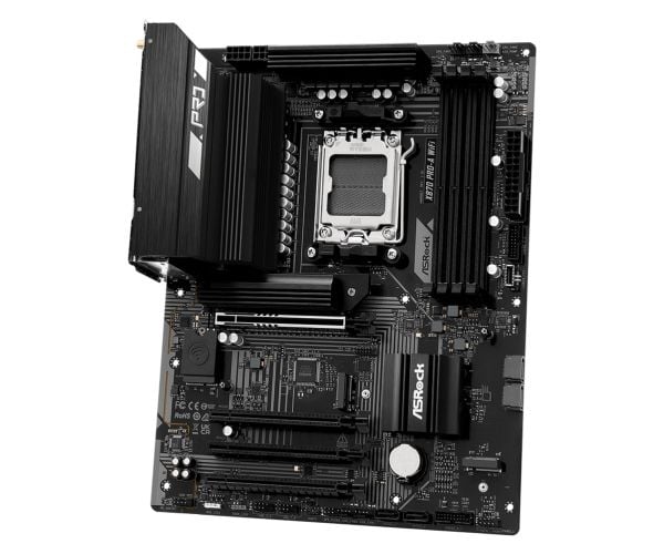 ASRock X870 PRO-A WIFI - Hovedkort - ATX - Socket AM5 - AMD X870 Chipset - USB4, USB 3.2 Gen 1, USB 3.2 Gen 2, USB-C 3.2 Gen 1 - 2.5 Gigabit LAN, W...