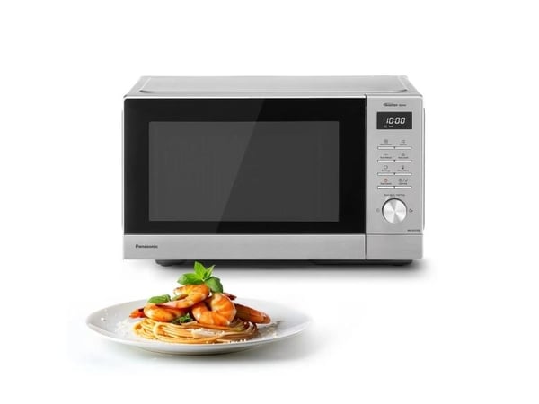 Panasonic NN-SD37QSEPG, Benkeplate, Solo mikrobølge ovn, 29 l, 1000 W, Innebygd skjerm, LED