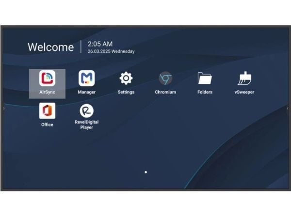 Viewsonic CDE5514-2C, Digital skiltingstavle (flatskjerm), 139,7 cm (55"), LCD, 3840 x 2160 piksler, Wi-Fi, 24/7