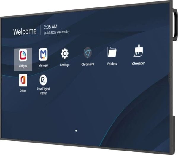 Viewsonic CDE5514-2C, Digital skiltingstavle (flatskjerm), 139,7 cm (55"), LCD, 3840 x 2160 piksler, Wi-Fi, 24/7