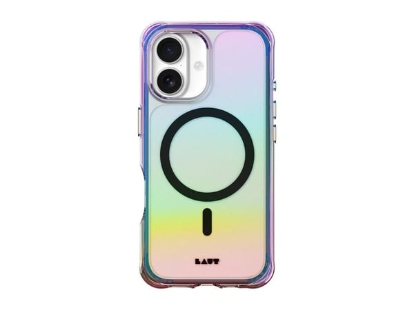 Laut Aero Holo - Baksidedeksel for mobiltelefon - MagSafe-samsvar - polykarbonat, termoplast-polyuretan (TPU) - holo midnight - for Apple iPhone 17