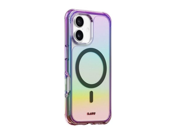 Laut Aero Holo - Baksidedeksel for mobiltelefon - MagSafe-samsvar - polykarbonat, termoplast-polyuretan (TPU) - holo midnight - for Apple iPhone 17