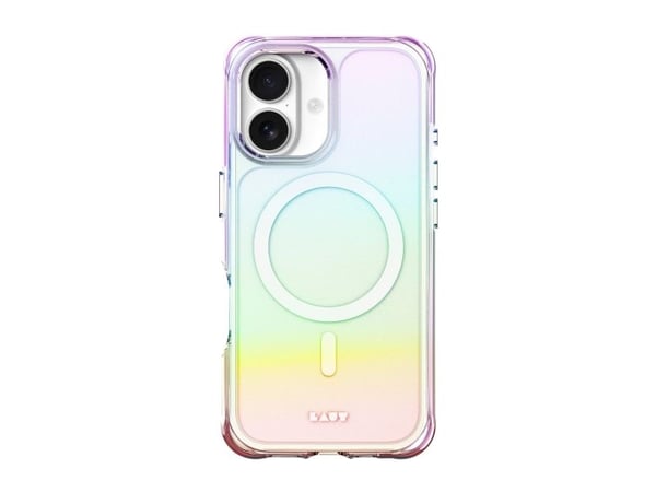 LAUT AERO HOLO, Suojus, Apple, iPhone 17, 16 cm (6.3"), Helmi, Läpinäkyvä
