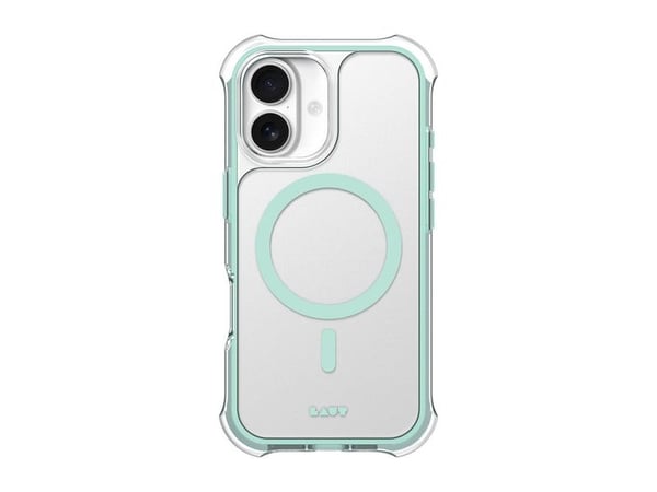 LAUT AERO PROTECT, Suojus, Apple, iPhone 17, 16 cm (6.3"), Mintunvärinen, Läpinäkyvä