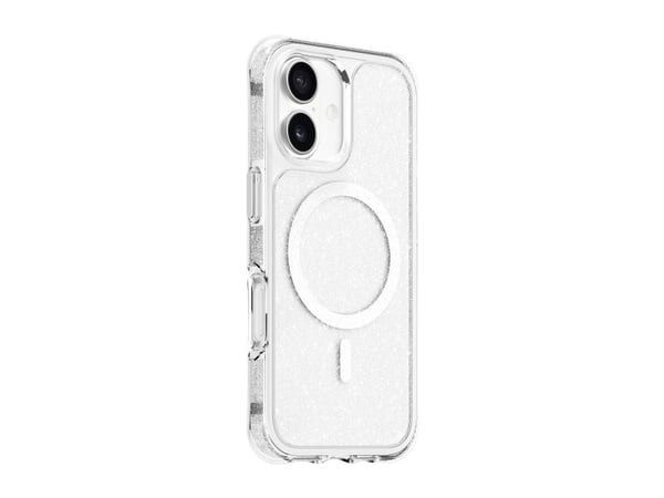 LAUT AERO SPARKLE, Suojus, Apple, iPhone 17, 16 cm (6.3"), Hopea, Läpinäkyvä