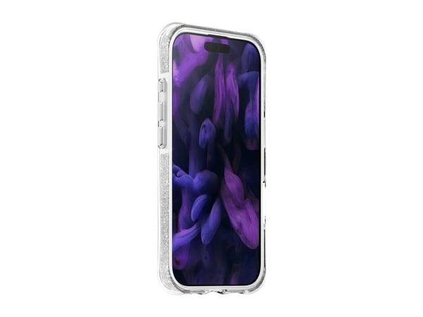 LAUT AERO SPARKLE, Suojus, Apple, iPhone 17, 16 cm (6.3"), Hopea, Läpinäkyvä