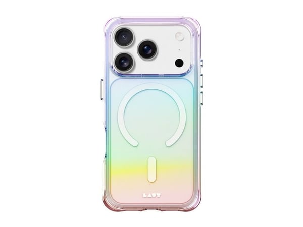 LAUT AERO HOLO, Suojus, Apple, iPhone 17 Pro, 16 cm (6.3"), Helmi, Läpinäkyvä