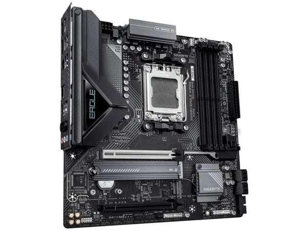 Gigabyte B840M EAGLE WIFI6 - Hovedkort - micro ATX - Socket AM5 - AMD B840 Chipset - USB-C 3.2 Gen 1, USB 3.2 Gen 1 - Wi-Fi 6, Bluetooth, 2.5 Gigab...