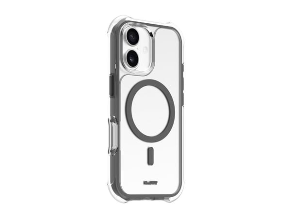 LAUT AERO PROTECT, Etui, Apple, iPhone 17, 16 cm (6.3"), Grå, Gjennomsiktig