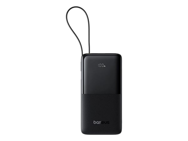 Baseus Bipow 2, 20000 mAh, 3,7 V, 20 W, Sort