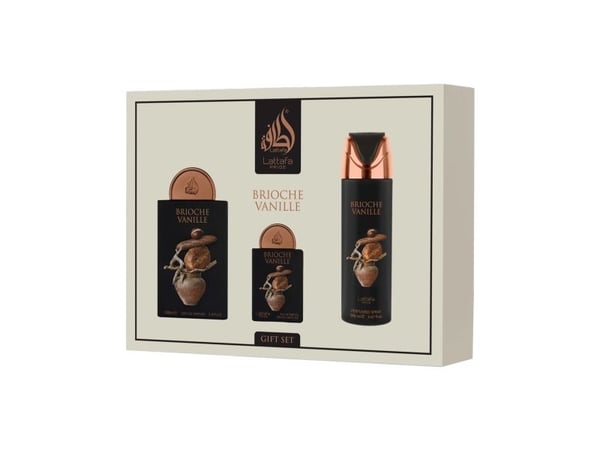 Lattafa Pride Brioche Vanille EDP 100 ml + EDP 20 ml + DEO VAPO 200 ml (unisex)