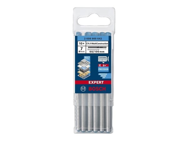 Bosch BOR CYL MULTICONSTRUCTION 7X100MM 10 STK