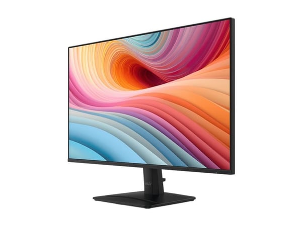 MSI PRO MP275 E2 - LED-skjerm - 27" - 1920 x 1080 Full HD @ 120 Hz - IPS - 300 cd/m² - 1500:1 - 1 ms - HDMI, VGA, DisplayPort - høyttalere