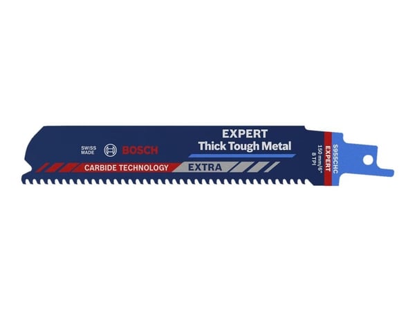 Bosch Expert Thick Tough Metal S 955 CHC - Sagblad - for rør, blikk, profiles - lengde: 150 mm - bredde: 25 mm