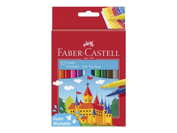 Faber-Castell Castle markkerit 12 väriä FABER CASTELL