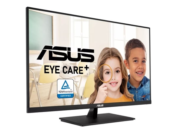 ASUS VP327Q - LED-skjerm - 32" (31.5" synlig) - 3840 x 2160 4K @ 60 Hz - VA - 350 cd/m² - 3000:1 - HDR10 - 4 ms - høyttalere - svart