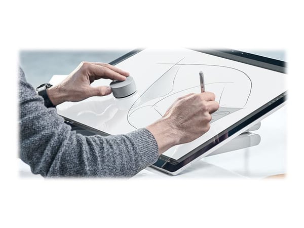 Microsoft Surface Dial - Markør - trådløs - Bluetooth 4.0 - magnesium - kommersiell