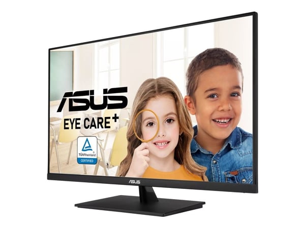 ASUS VP327Q - LED-skjerm - 32" (31.5" synlig) - 3840 x 2160 4K @ 60 Hz - VA - 350 cd/m² - 3000:1 - HDR10 - 4 ms - høyttalere - svart