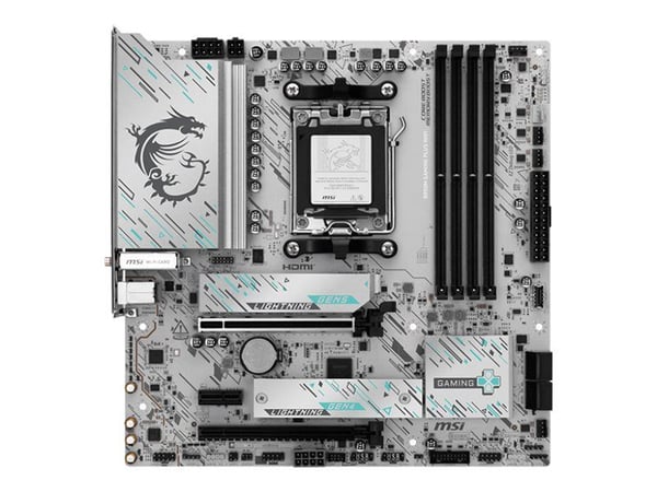 MSI B850M GAMING PLUS WIFI - Moderkort - micro ATX - Socket AM5 - AMD B850 Chipuppsättning - USB 3.2 Gen 2, USB-C 3.2 Gen2, USB 3.2 Gen 1 - 5 Gigab...