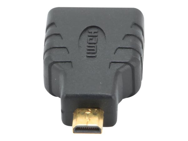 Gembird - HDMI-adapter - 19 pin micro HDMI Type D hane till HDMI hona