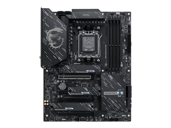 MSI X870E GAMING PLUS WIFI, AMD, Socket AM5, AMD Ryzen 7000 Series, AMD Ryzen 8000 Series, AMD Ryzen 9000 Series, Socket AM5, DDR5-SDRAM, 256 GB