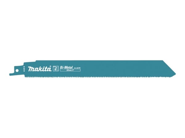 Makita - Sabelsagblad - for metall, rør, profiles - 5 deler - lengde: 225 mm - bredde: 25 mm - for Makita JR002GZ
